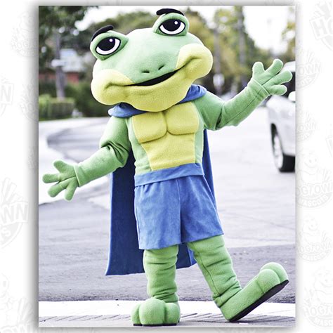 Frog mascot attire